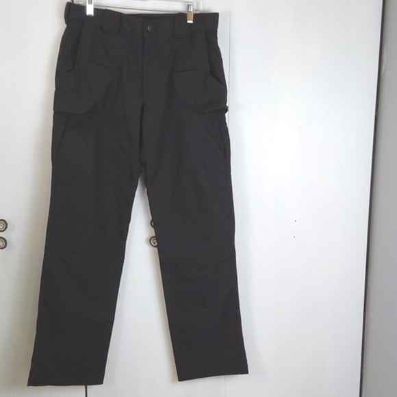 5.11 Mens Black Tactical Pants Cargo Heavy Duty Combat police Ems Security Sz.34 - Picture 1 of 12